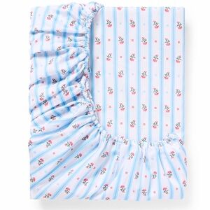 Hill House- Changing Pad Sheet- Floral Stripe